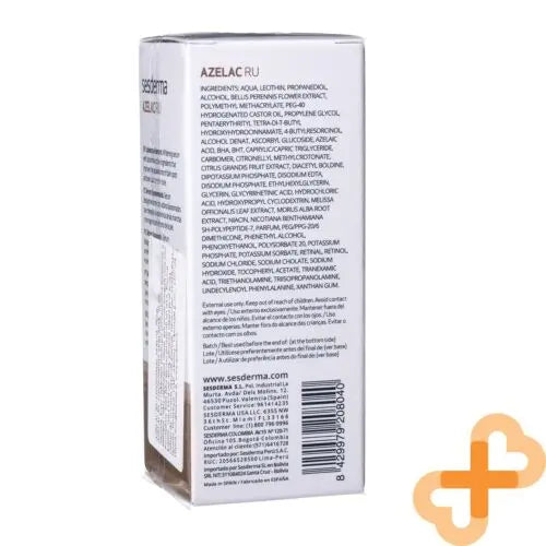 SESDERMA Azelac Ru Liposomal Serum for Pigmented Skin 30ml Depigme Sesderma Au supplements