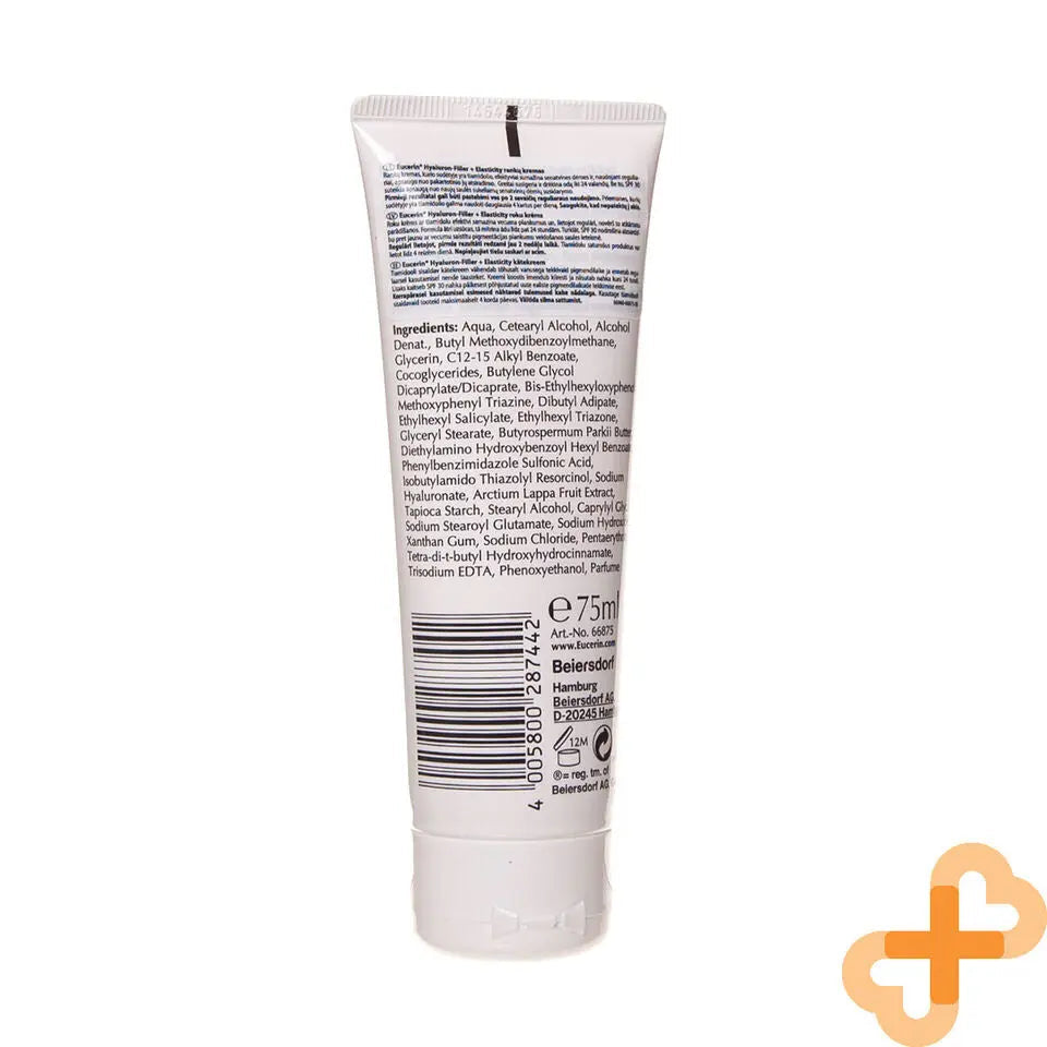 EUCERIN HYALURON FILLER ELASTICITY Hand Cream SPF30 Anti Age Eucerin Au supplements