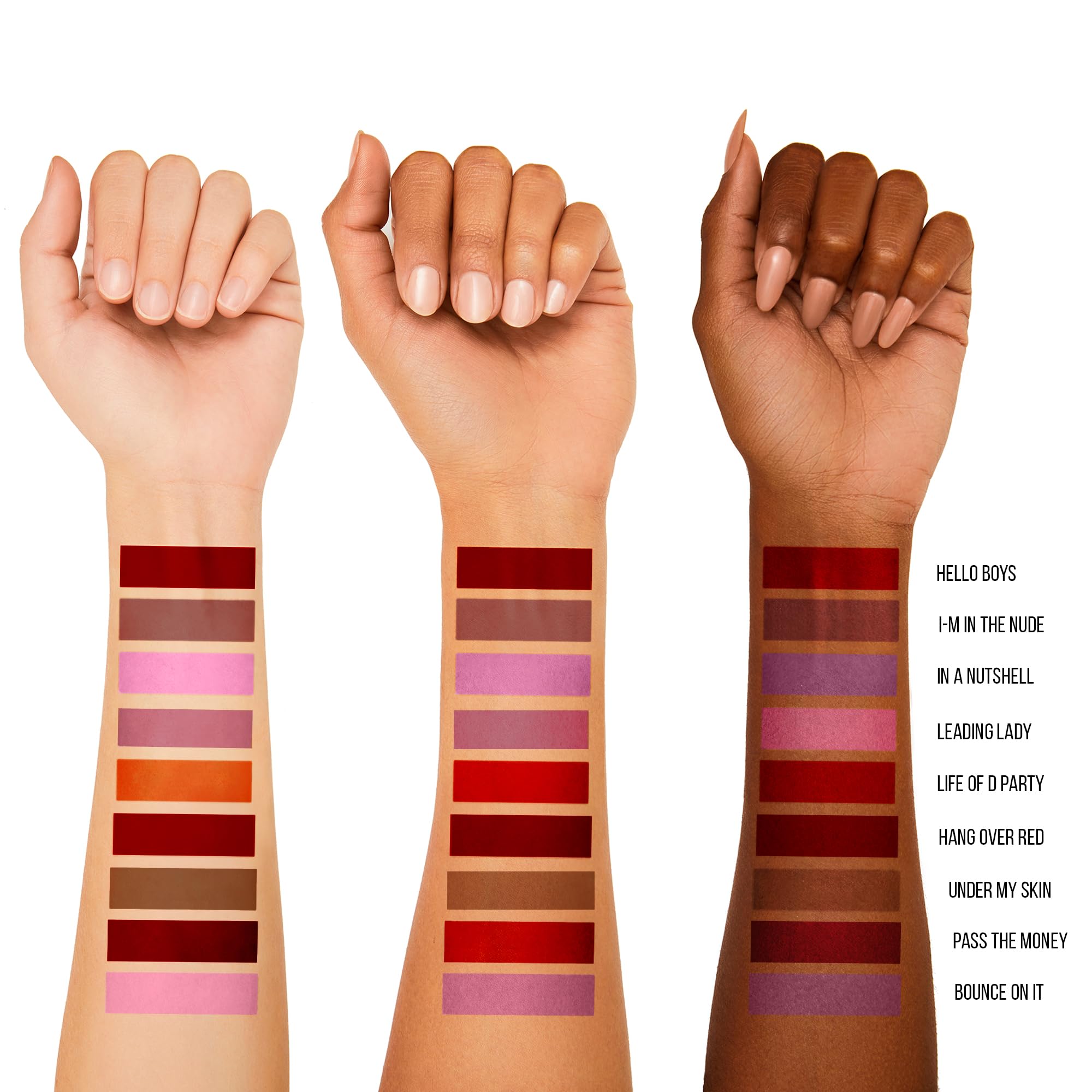 Sacha Cosmetics Intense Matte Lip Velvet Liquid Lipstick, Long-Lasting Velvet Matte Finish, 0.2 fl oz Pass The Money - TrustMedUSA