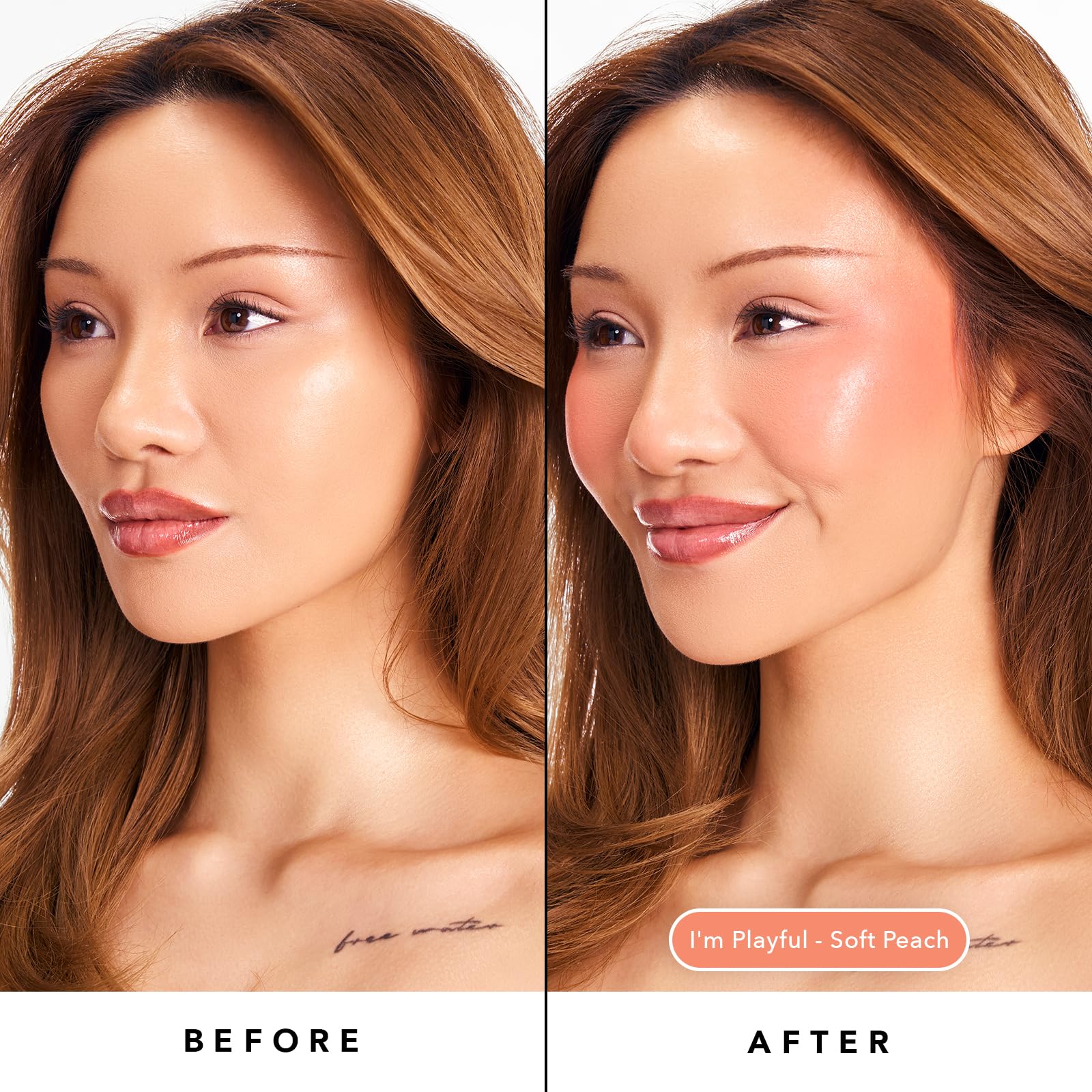 Sacheu Cheek STAY-N Liquid Blush for Cheeks — High Pigment, Buildable, Lightweight Cream Blush for Dewy & Radiant Flushed Cheeks — Long-lasting & Cruelty Free, I'm Playful - TrustMedUSA