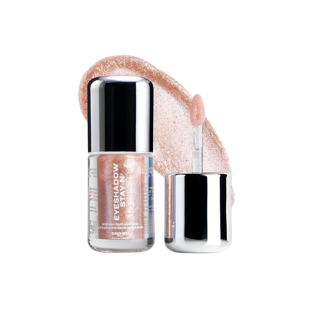 Sacheu Liquid Eyeshadow STAY-N Longwear Eye Makeup — Buildable Highly Pigmented & Blendable Eye Shadow Cream in Matte & Shimmer Finishes, Candy Dipp’d - TrustMedUSA