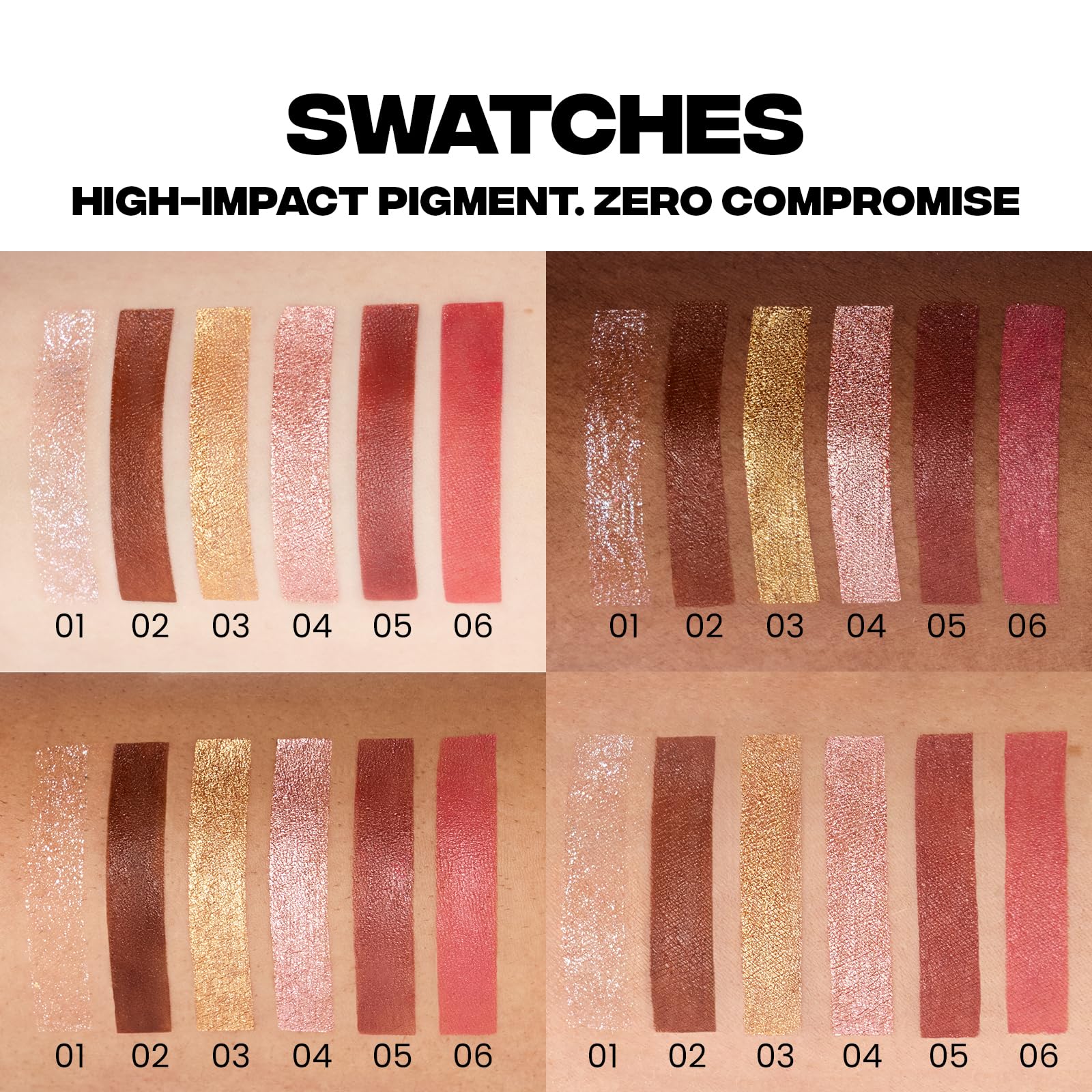 Sacheu Liquid Eyeshadow STAY-N Longwear Eye Makeup — Buildable Highly Pigmented & Blendable Eye Shadow Cream in Matte & Shimmer Finishes, Candy Dipp’d - TrustMedUSA