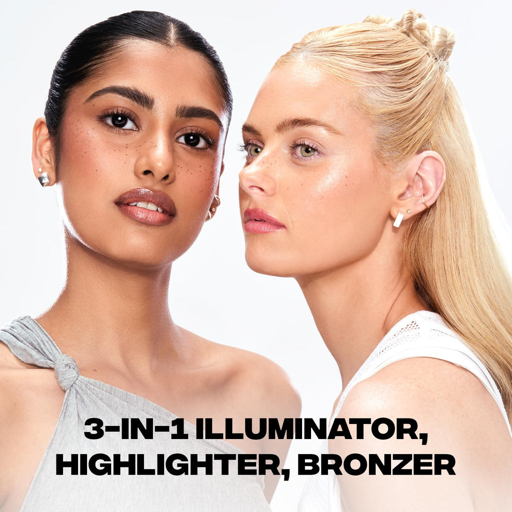 Sacheu Liquid Glow STAY-N Liquid Highlighter & Illuminator Makeup — 30ml Long Lasting Luminous Glow Lightweight Dewy Finish, Glow Getter - TrustMedUSA