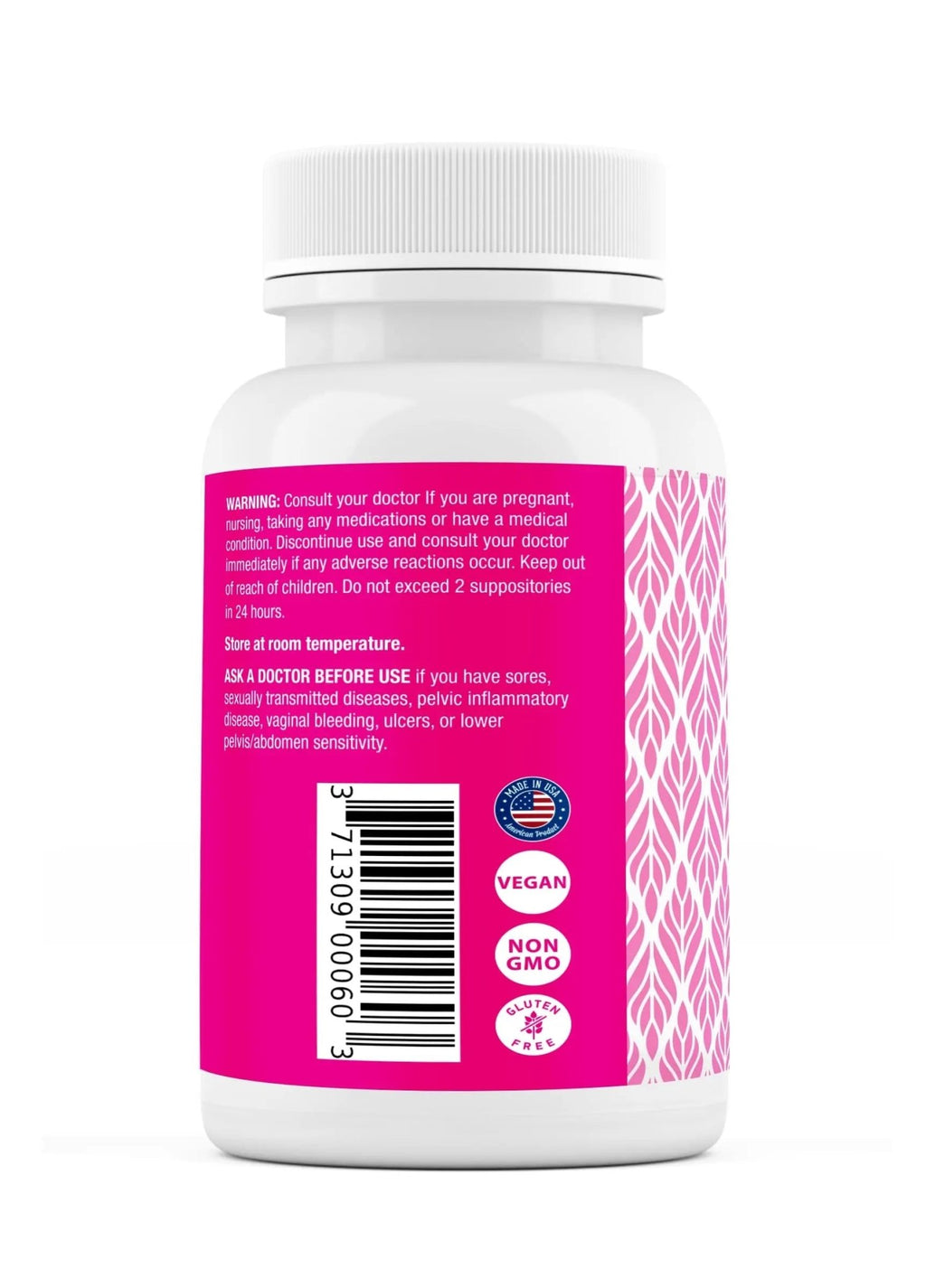 Safrel Boric Acid Vaginal Suppositories - 100% Pure Made in USA - Intimate Health Support, Vaginal Health and pH, Odor Control (30 Count) - TrustMedUSA