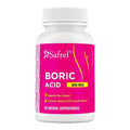 Safrel Boric Acid Vaginal Suppositories - 100% Pure Made in USA - Intimate Health Support, Vaginal Health and pH, Odor Control (60 Count) - TrustMedUSA