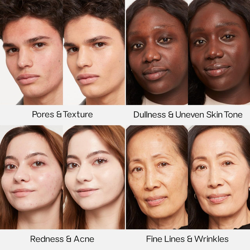 Saie Glowy Super Skin Tint Liquid Foundation - Weightless + Dewy Foundation with Lightweight Medium Coverage - Hydrating Face Makeup + Skin Care Serum Hybrid with Hyaluronic Acid - Shade 11 (1.01 oz) - TrustMedUSA