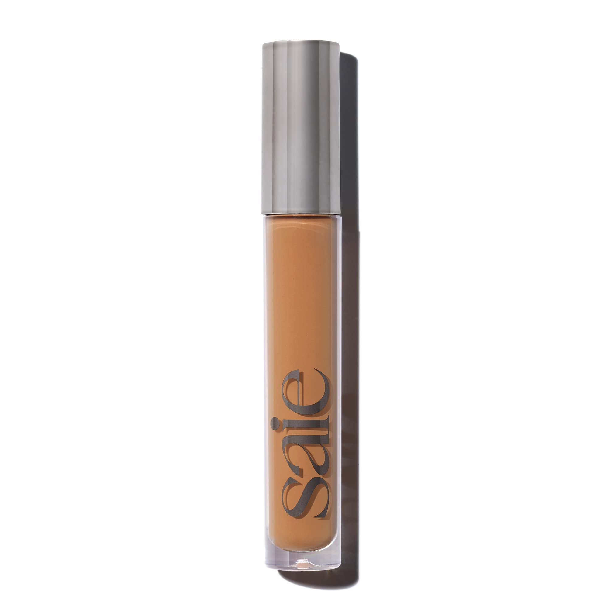 Saie Hydrabeam Under Eye Brightener - Sheer + Hydrating Concealer with Glycerin, Squalane + Cucumber Extract - Brightening Under Eye Concealer + Corrector for Even, Glowing Skin - Shade 6 (0.2 oz) - TrustMedUSA