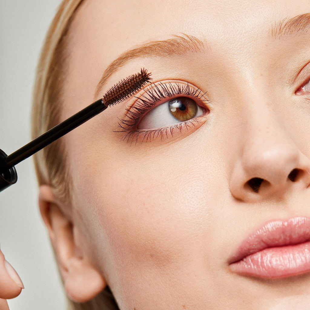 Saie Mascara 101 - Lash Lengthening Mascara for Thick, Bold, Lifted Lashes - Buildable Eye Makeup Formulated to Strengthen and Condition with Rich Nutrients - Brown (0.31 oz) - TrustMedUSA