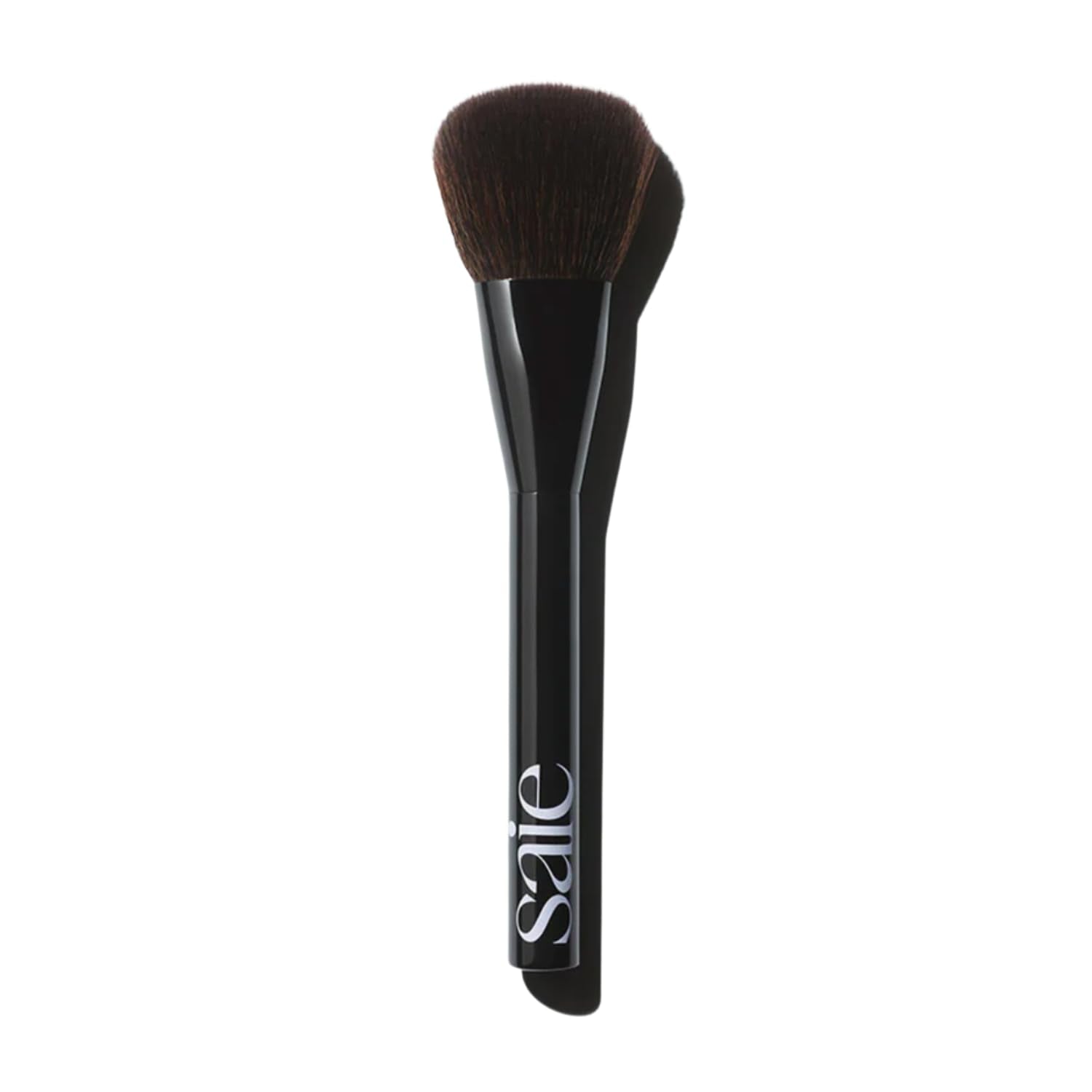Saie Powder Blush Brush - Fluffy Makeup Brush for Cheeks - Ultra-Soft Tapered Bristles for a Precise, Diffused Application - For Pressed or Loose Powder Face Makeup, Bronzer + Blush - Vegan (1 Count) - TrustMedUSA