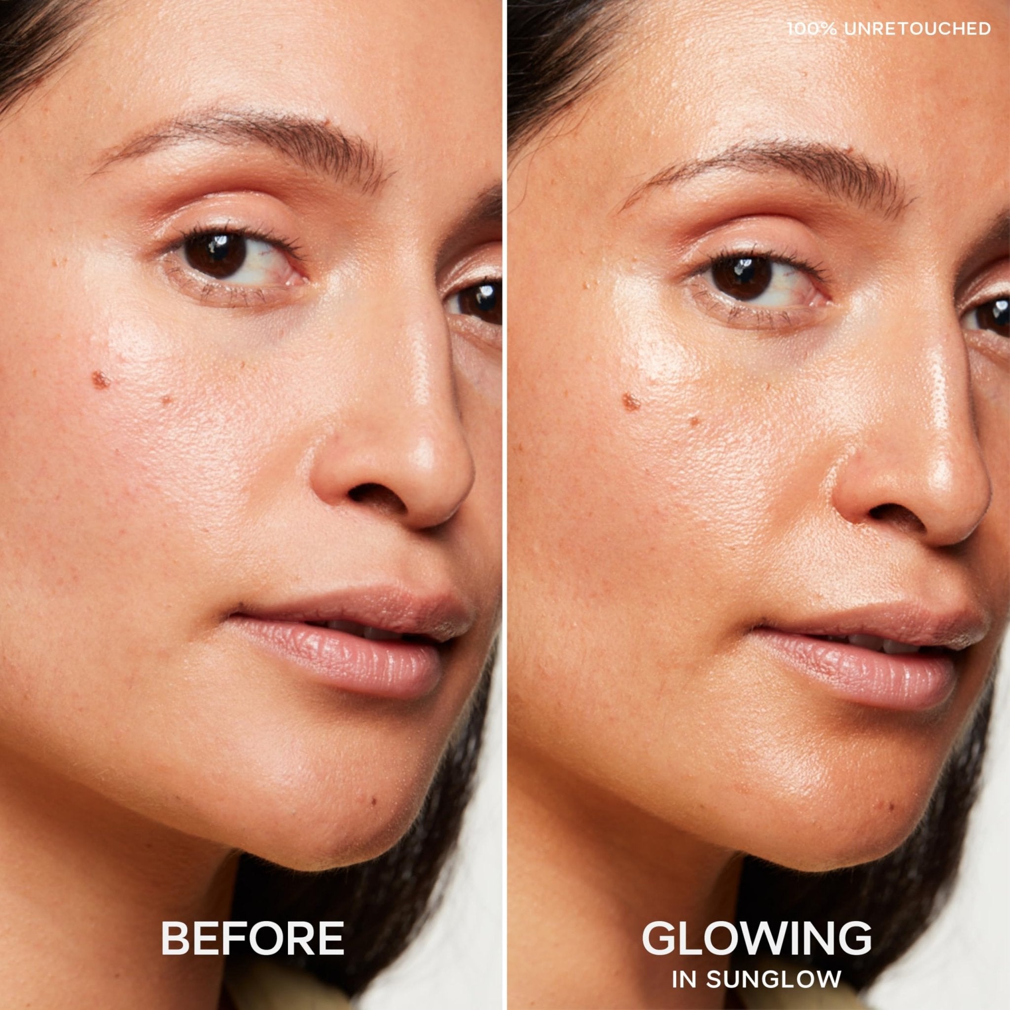 Saie Radiant Glow Duo - Dew Bronze Soft-Focus Liquid Bronzer in Sail (0.4 oz) & Mini Glowy Super Gel Lightweight Illuminator in Sunglow (0.5 oz), Hydrating Makeup Essentials for a Sun-Kissed Glow - TrustMedUSA