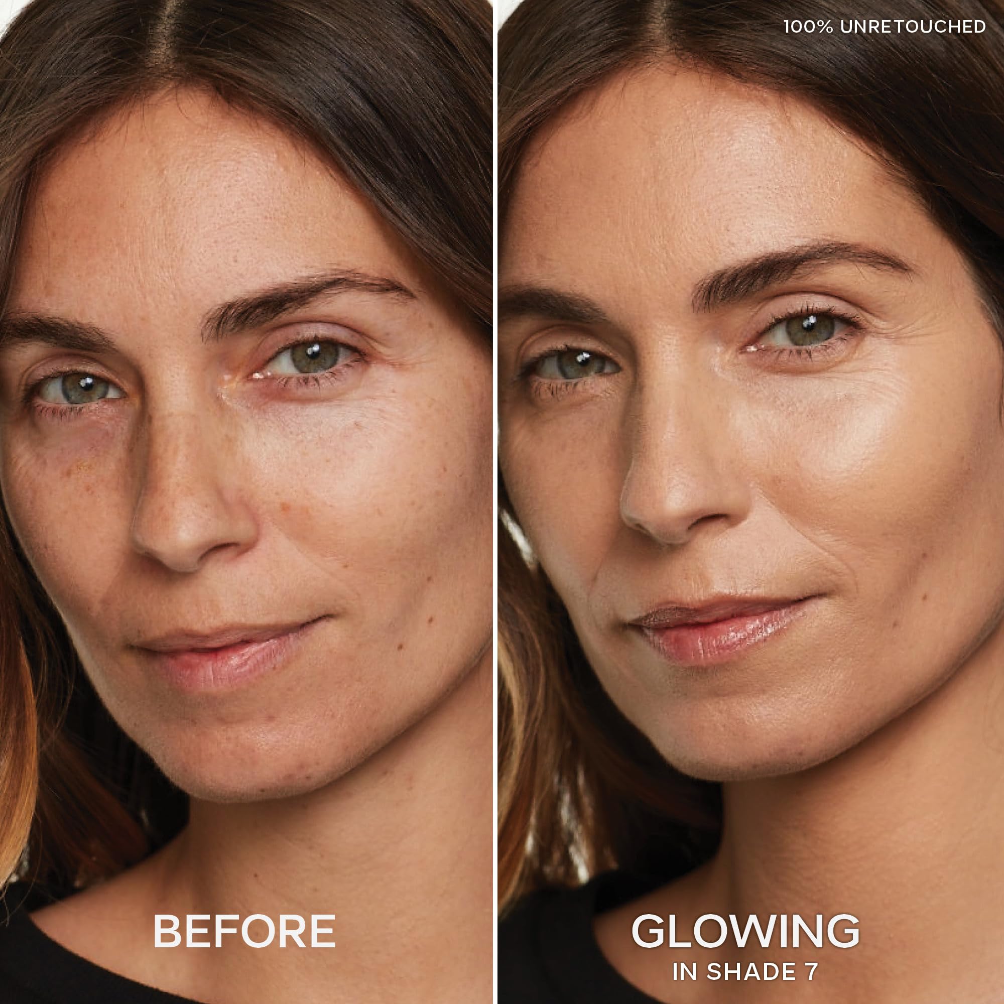 Saie Slip Tint Radiant Cream Concealer & All-Over Face Makeup - Concealer for Dark Circles, Redness & Blemishes - Lightweight Makeup Made with Hydrating Hyaluronic Acid - Shade 7 (0.17 oz) - TrustMedUSA