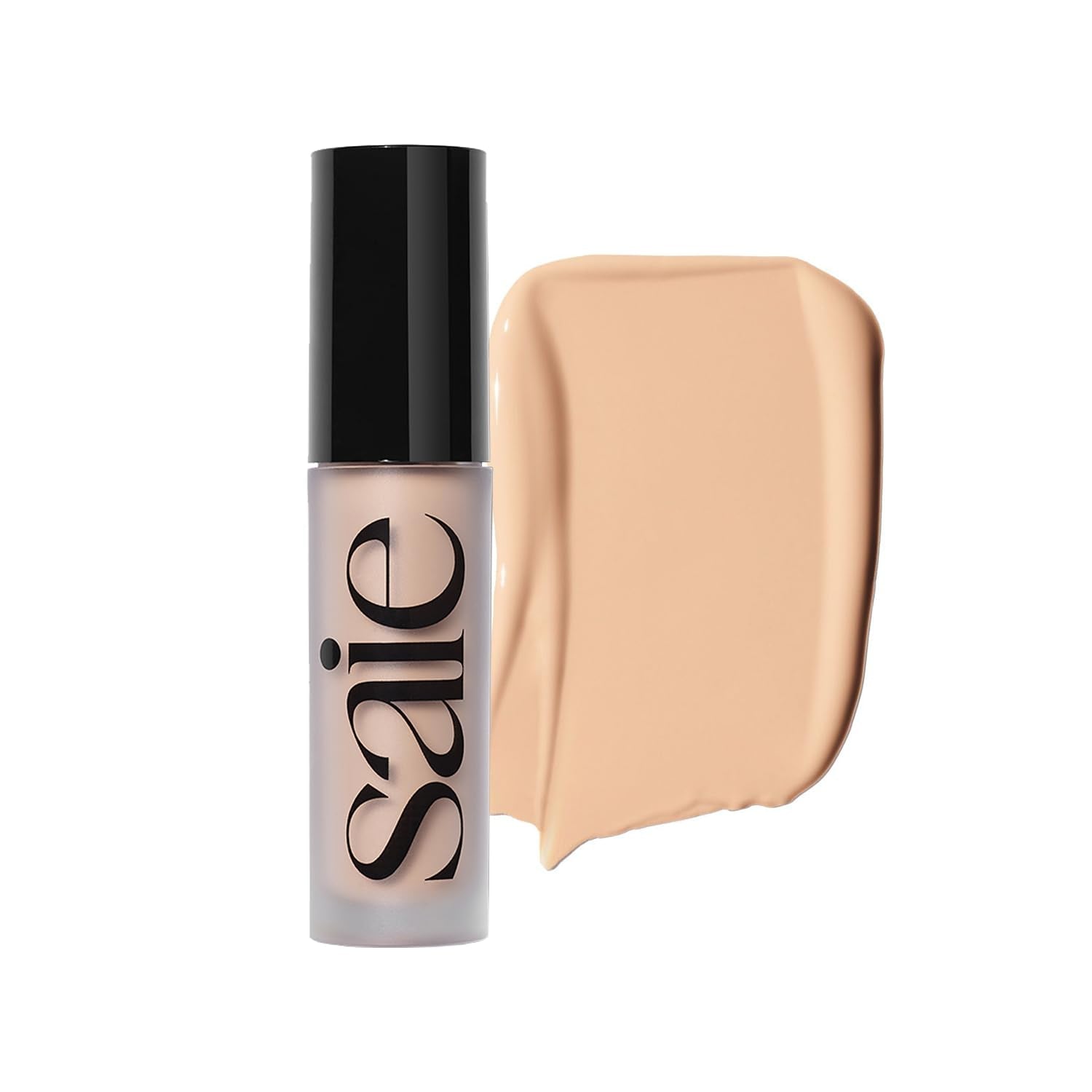 Saie Slip Tint Radiant Cream Concealer & All-Over Face Makeup - Concealer for Dark Circles, Redness & Blemishes - Lightweight Makeup Made with Hydrating Hyaluronic Acid - Shade 5 (0.17 oz) - TrustMedUSA