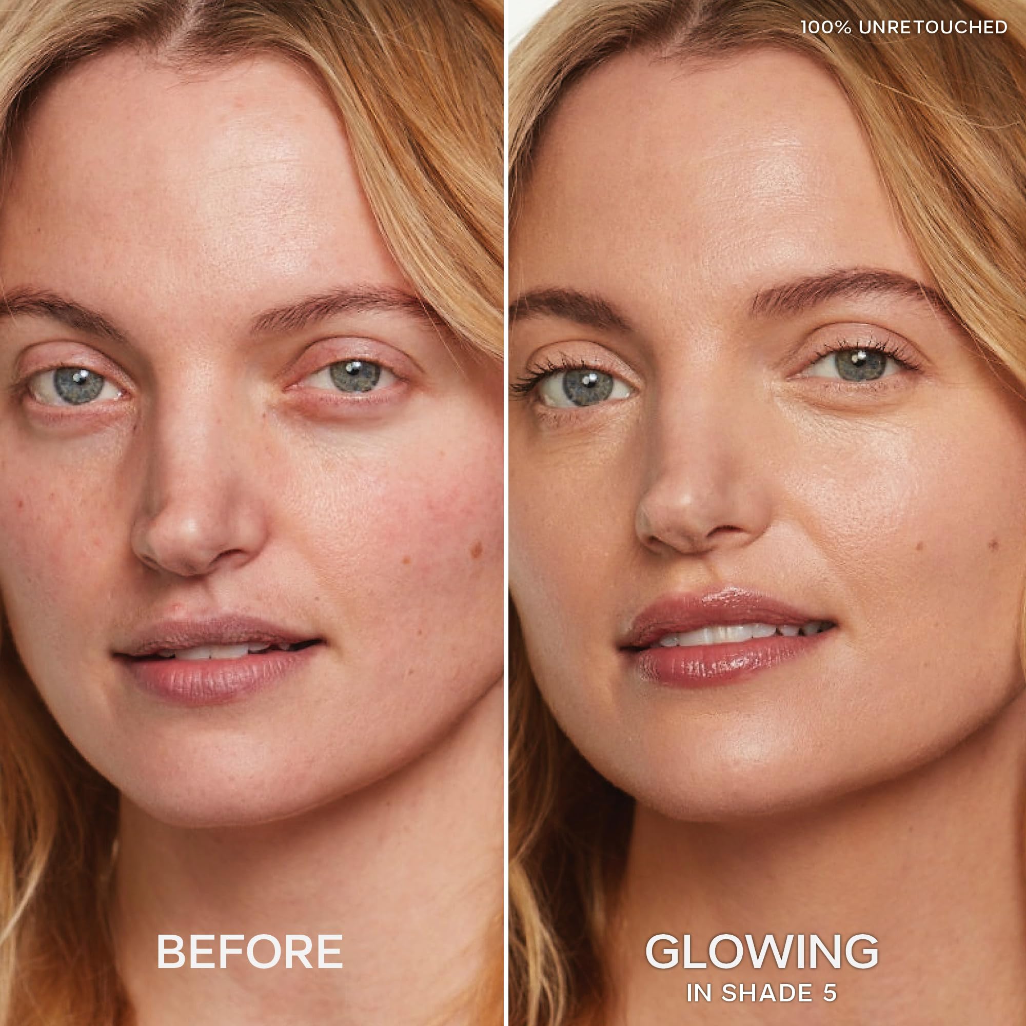 Saie Slip Tint Radiant Cream Concealer & All-Over Face Makeup - Concealer for Dark Circles, Redness & Blemishes - Lightweight Makeup Made with Hydrating Hyaluronic Acid - Shade 5 (0.17 oz) - TrustMedUSA