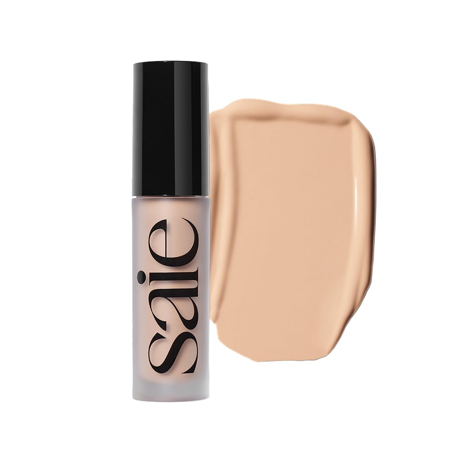 Saie Slip Tint Radiant Cream Concealer & All-Over Face Makeup - Concealer for Dark Circles, Redness & Blemishes - Lightweight Makeup Made with Hydrating Hyaluronic Acid - Shade 6 (0.17 oz) - TrustMedUSA