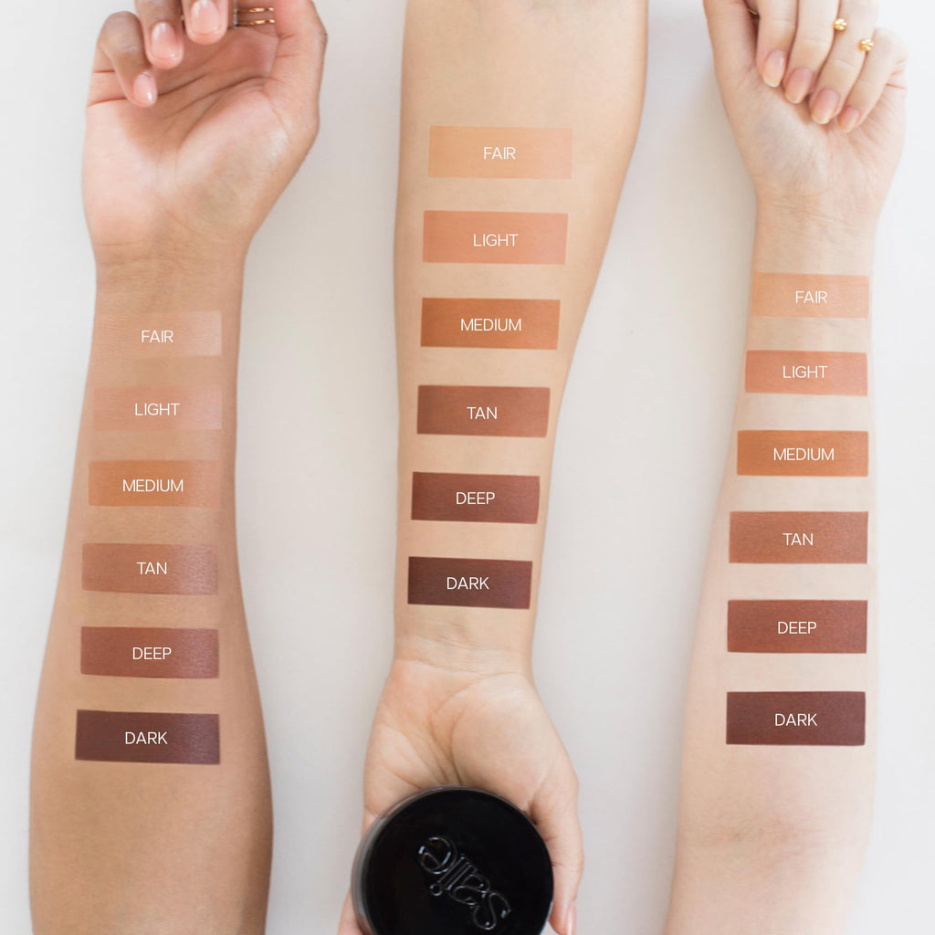 Saie Sun Melt Cream Bronzer - Buildable Balm Face Bronzer for Effortless Sculpting - Cream Contour Enriched with Vitamin C, Nourishing Skincare Ingredients & a Natural Finish - Tan Bronze (1 oz) - TrustMedUSA