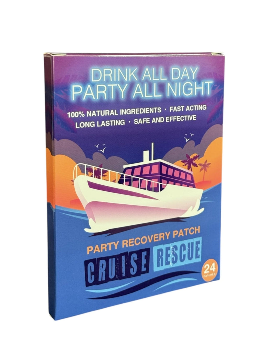 SAILPAK Cruise Rescue Cruise Relief Patch for Cruisers 24 Pack - TrustMedUSA