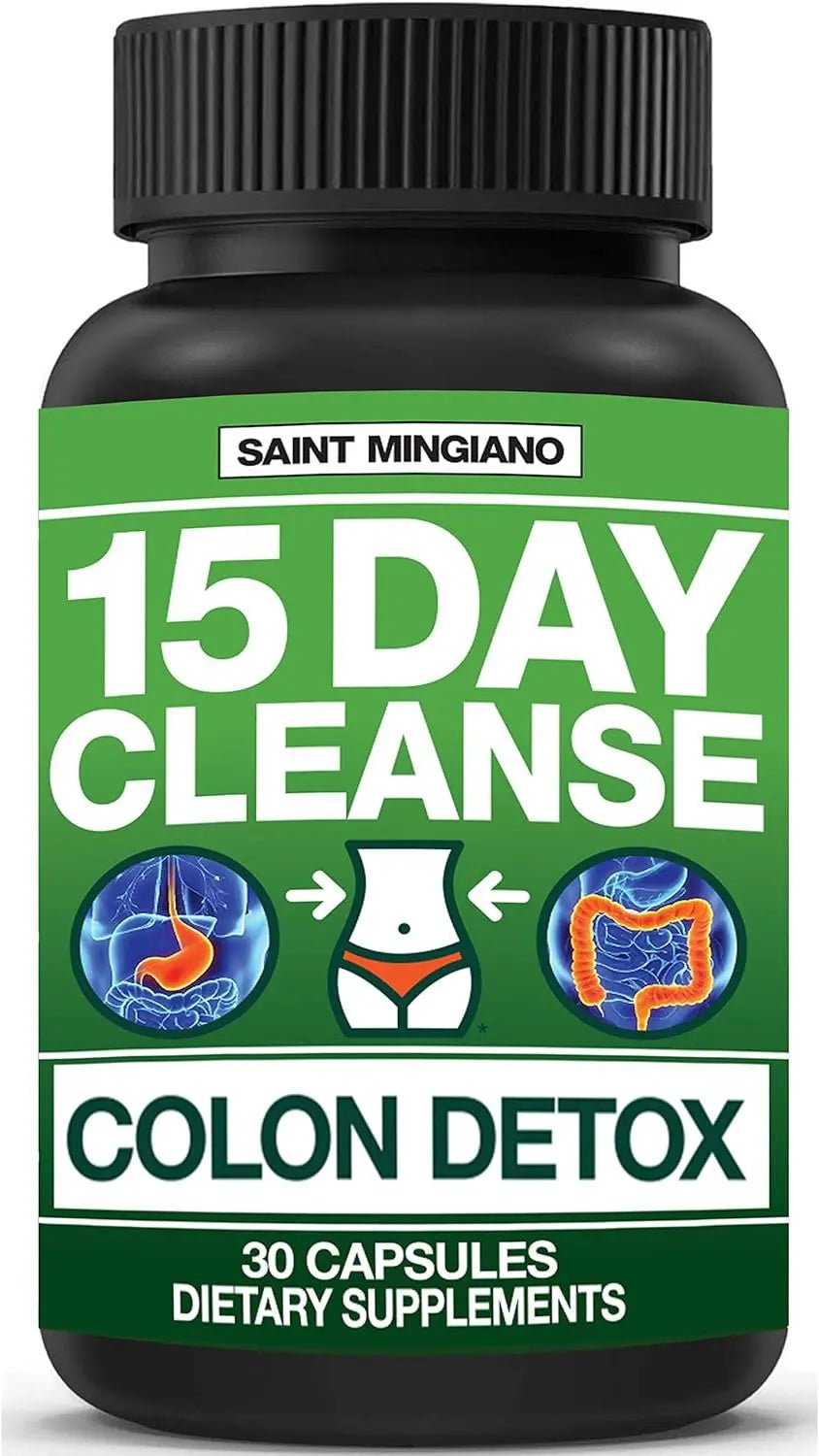 Saint Mingiano 15 Day Cleanse | Colon Detox with Natural Laxative - TrustMedUSA