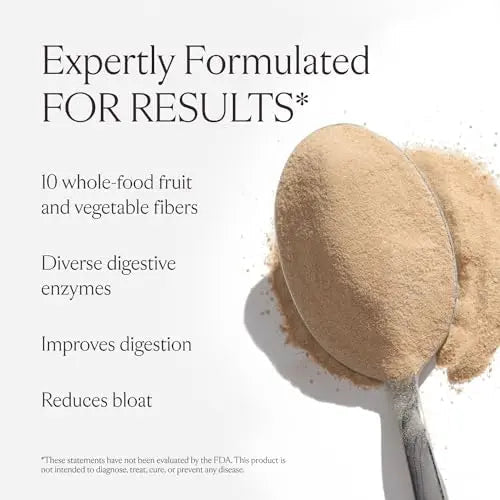 SAKARA Fiber Super Powder - Pineapple Flavor Prebiotic Fiber Powder, High Fiber - TrustMedUSA