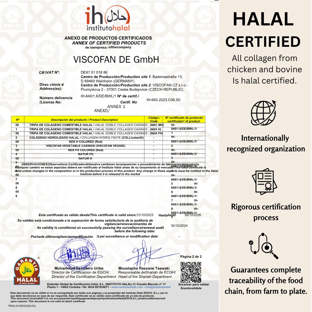 Sakoon nutrition Halal Certified Collagen Peptides Gummies | (Type I, II & III) Collagen Gummies for Women & Men | 90 Naturally Flavoured Strawberry Gummy to Support Hair, Skin, Joints & Nails | USA - Maple Wellness Supplements