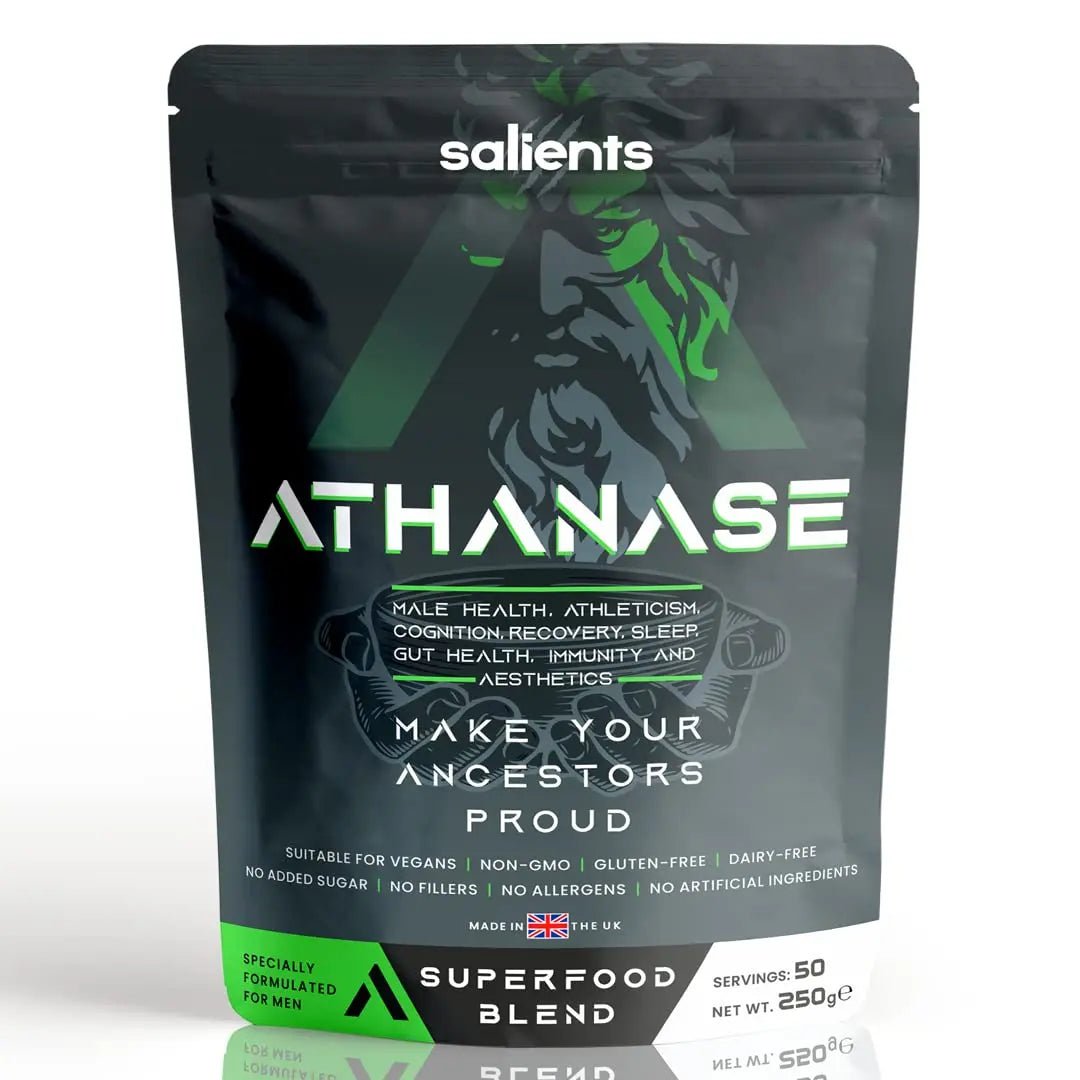 SALIENTS® ATHANASE® | Men's Super Greens Powder | Superfood Powder Blend - TrustMedUSA