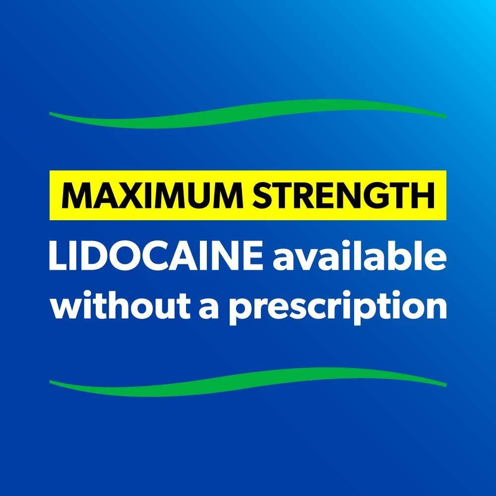 Salonpas LIDOCAINE Plus 3 oz ROLL ON Pain Relieving Liquid! Maximum Strength 4% Lidocaine for Numbing Pain Relief! Mess Free Application! (3 Pack) - TrustMedUSA