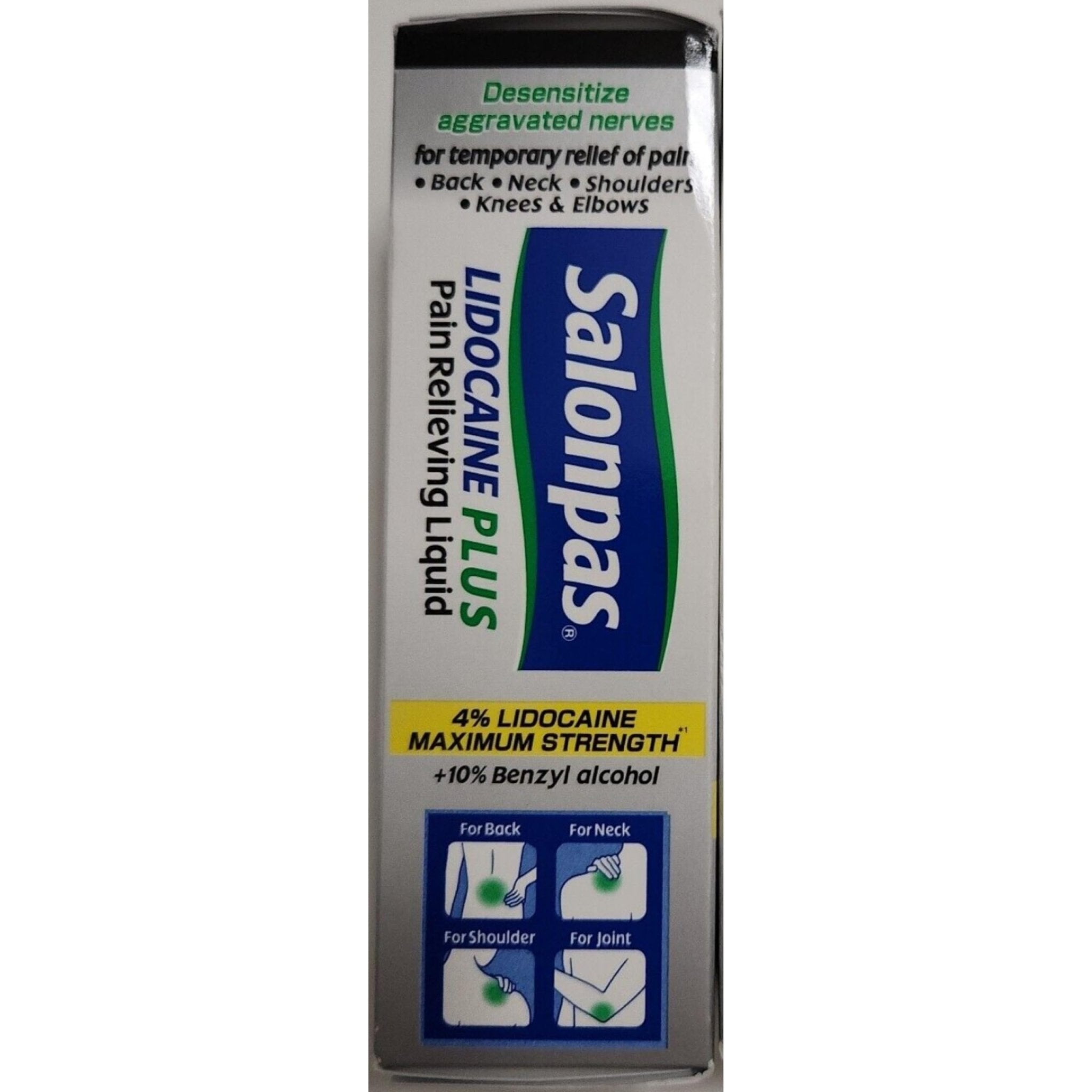 Salonpas LIDOCAINE Plus Liquid (Pack of 4) - TrustMedUSA