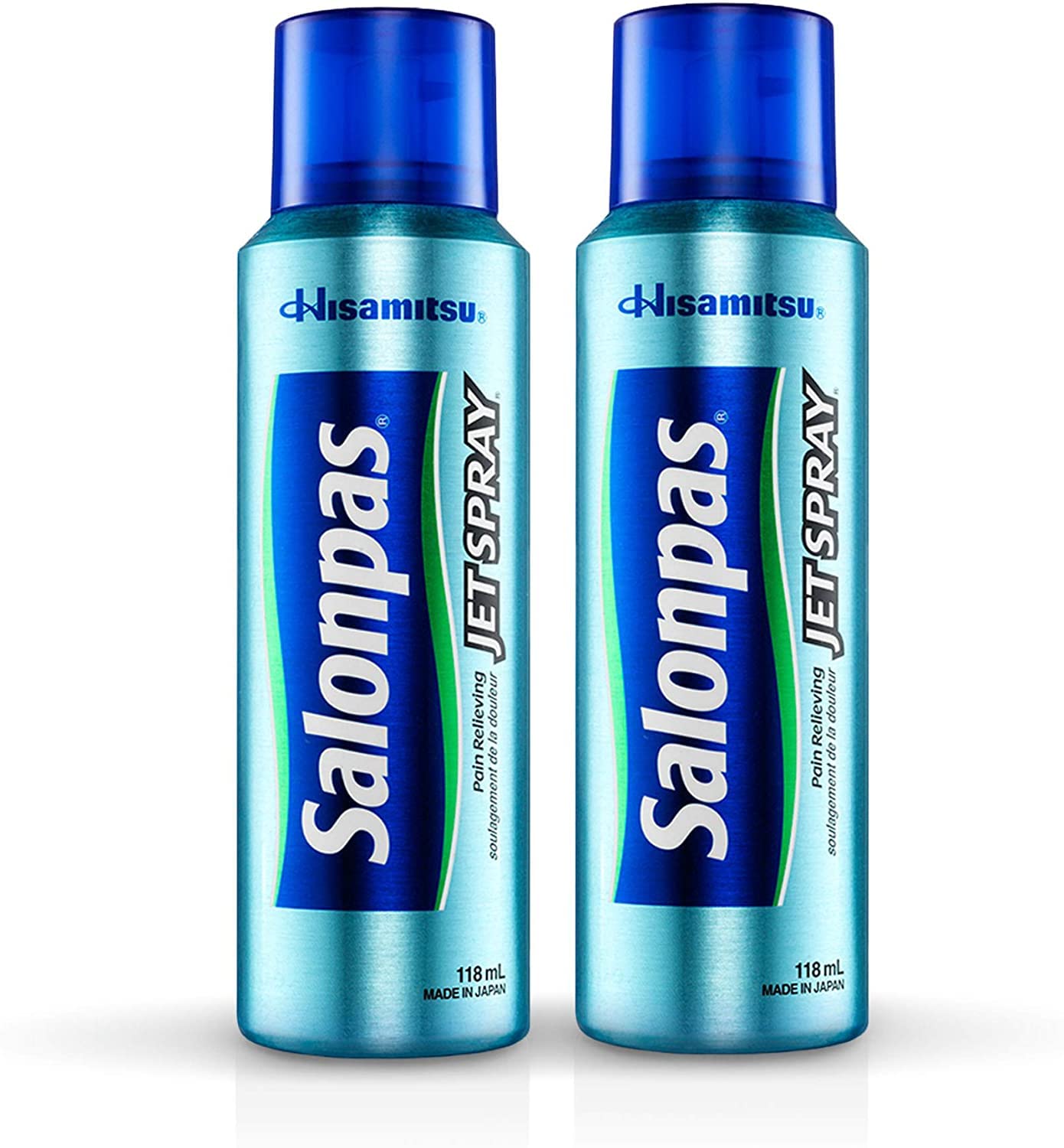 Salonpas Pain Relief Jet Spray 4z - Pack of 2 - TrustMedUSA