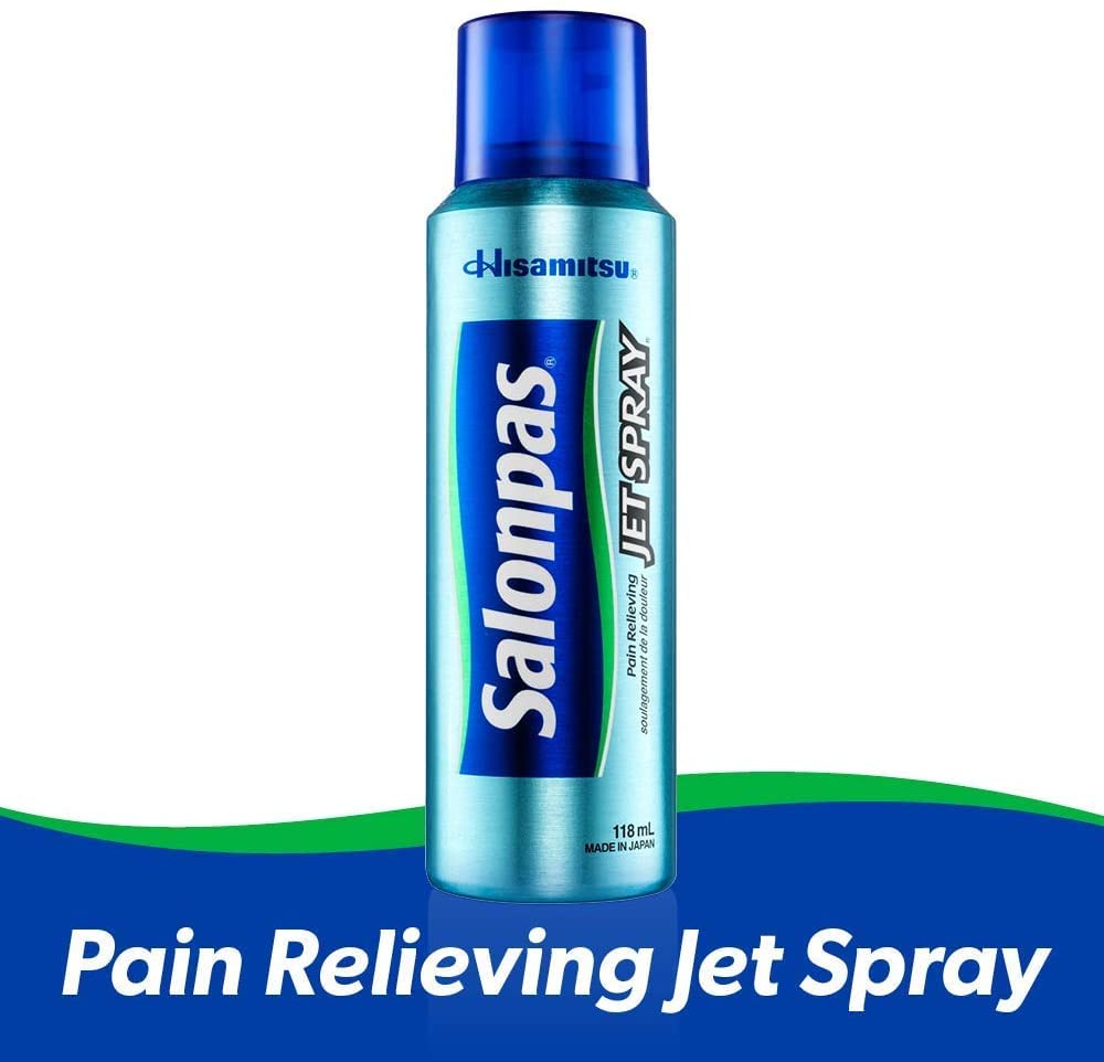 Salonpas Pain Relieving Jet Spray 4FL OZ 118ML - TrustMedUSA