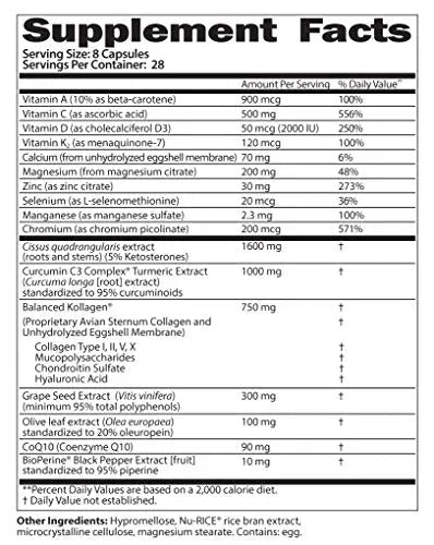 SaltWrap Joint Clinic - Joint Health Multivitamin Supplement - Tendon, Ligament, Cartilage - TrustMedUSA