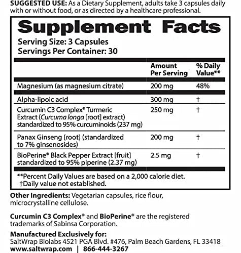 SaltWrap Mag 3D – Daytime (Non-Drowsy) Leg Cramp & Muscle Relief Support - Natural - TrustMedUSA
