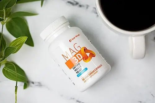 SaltWrap Mag 3D – Daytime (Non-Drowsy) Leg Cramp & Muscle Relief Support - Natural - TrustMedUSA