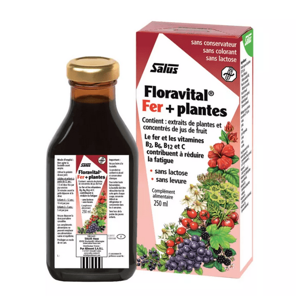Salus Floradix Floravital Yeast Free 250 ml - TrustMedUSA