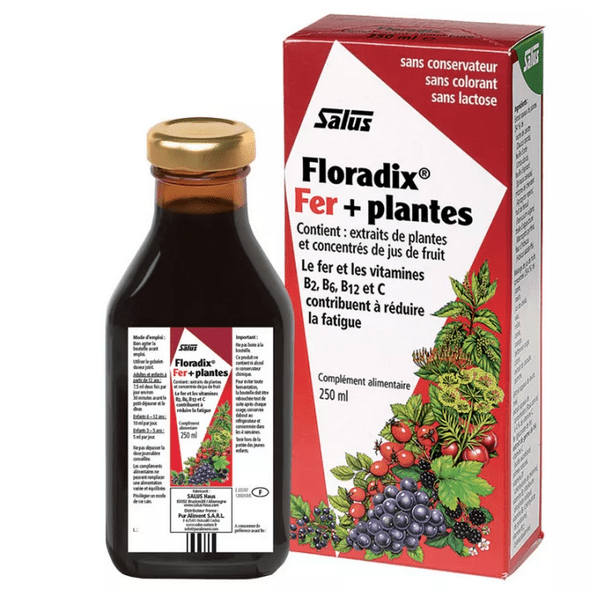 Salus Floradix Iron + Herbs Drinkable Solution - TrustMedUSA