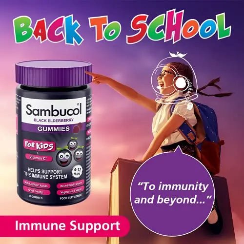 SAMBUCOL KIDS GUMMIES 30'S, 30 Count (Pack of 1) - TrustMedUSA