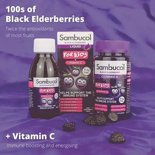 SAMBUCOL KIDS GUMMIES 30'S, 30 Count (Pack of 1) - TrustMedUSA