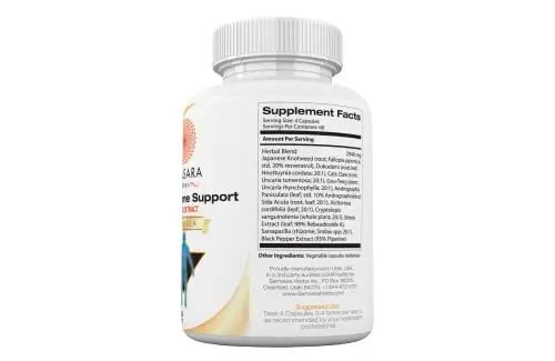 Samsara Herbs Tick Immune Support - The Original Herbal Formula (240 Capsules) - TrustMedUSA