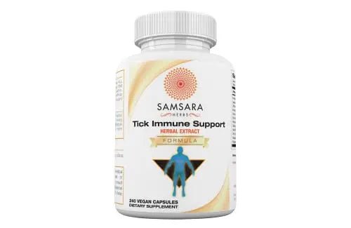 Samsara Herbs Tick Immune Support - The Original Herbal Formula (240 Capsules) - TrustMedUSA