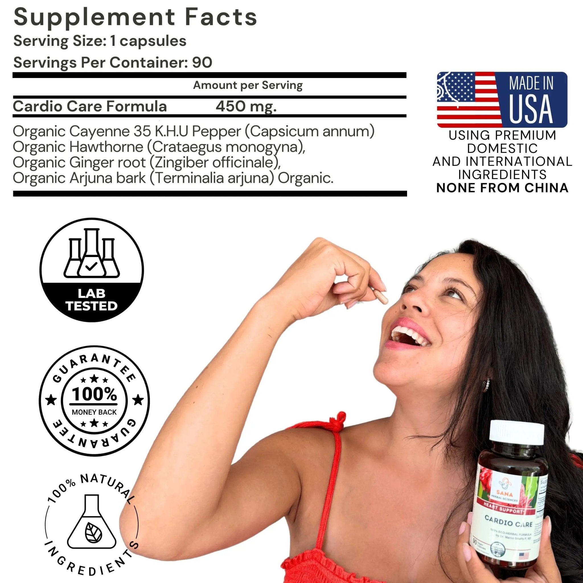 Sana Herbal Sciences Artery Plaque Removal & Sea Iodine Thyroid Support Organic Blends - TrustMedUSA