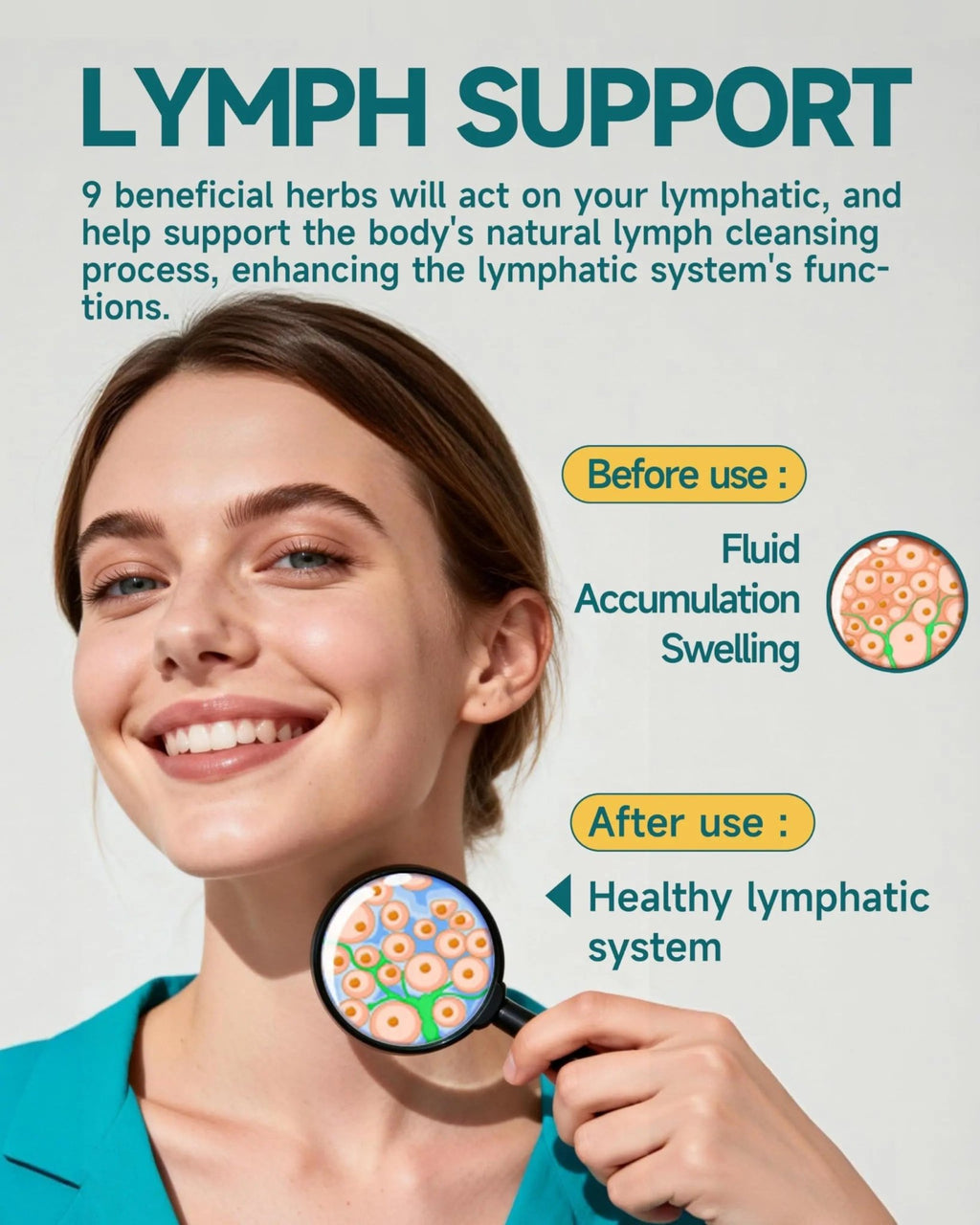 SANSICE Organic Moringa Supplement, Liquid Moringa Leaf Extract for Women & Men, Lymphatic Drainage Supplement with Echinacea for Lymph System Support - TrustMedUSA