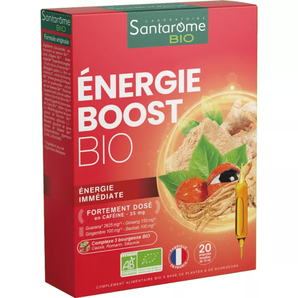Santarome Energie Boost Bio 20 Ampoules 10ml - TrustMedUSA