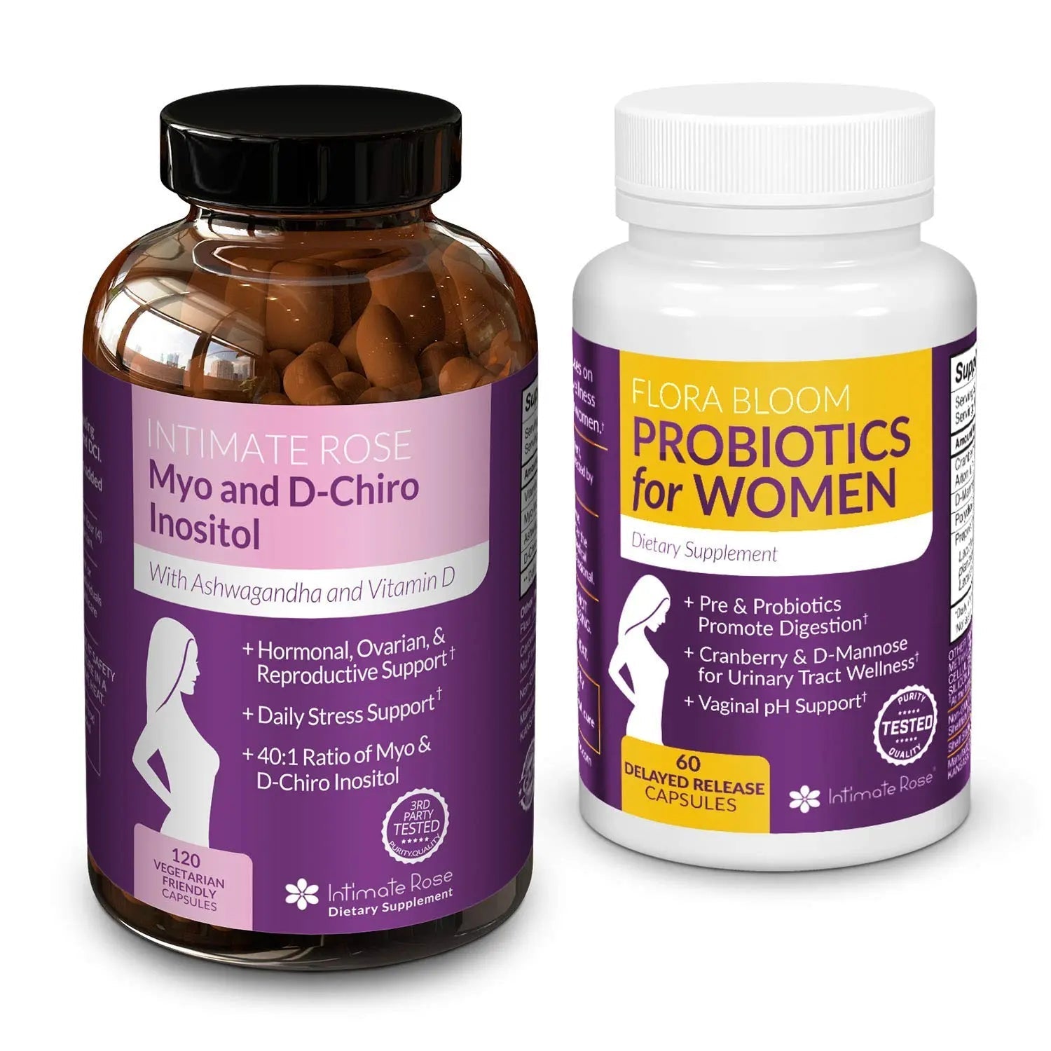 Save 10% on Myo-Inositol & D-Chiro Inositol 40:1 Blend & Vaginal Probiotics for Women - TrustMedUSA