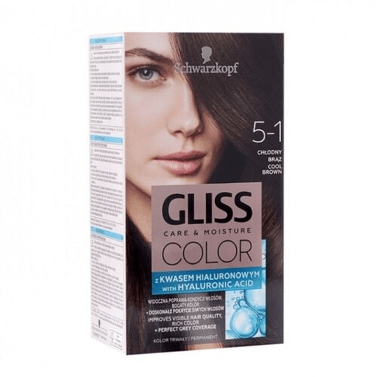 Schwarzkopf GLISS COLOR Hair 5-1 Hyaluron Acid - TrustMedUSA