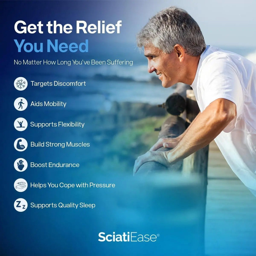 SciatiEase Sciatic Nerve Health Support Sciatic Nerve Supplement - TrustMedUSA
