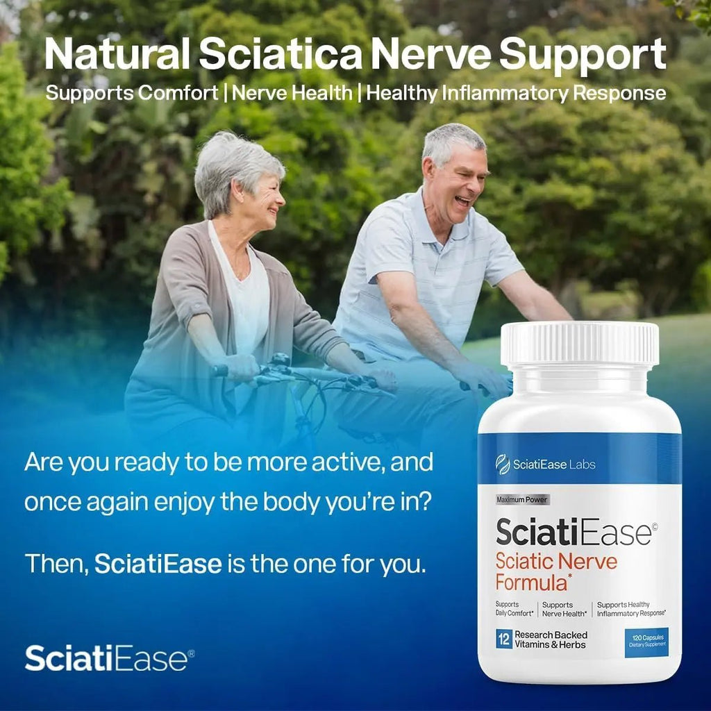SciatiEase Sciatic Nerve Health Support Sciatic Nerve Supplement - TrustMedUSA