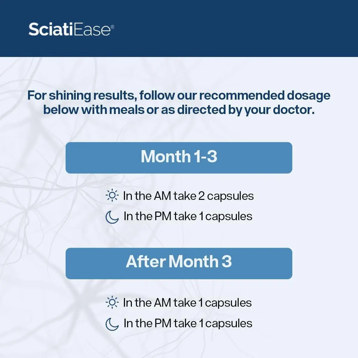 SciatiEase Sciatic Nerve Health Support Sciatic Nerve Supplement - TrustMedUSA