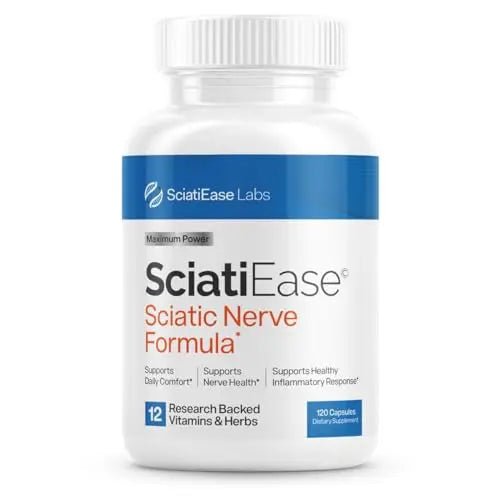 SciatiEase Sciatic Nerve Health Support - Sciatic Nerve Supplement with Pea, Vitamin B - TrustMedUSA