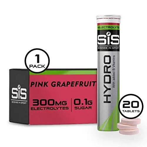 Science In Sport Hydro Hydration Tablets, Gluten-Free, Zero Sugar, Pink Grapefruit - TrustMedUSA