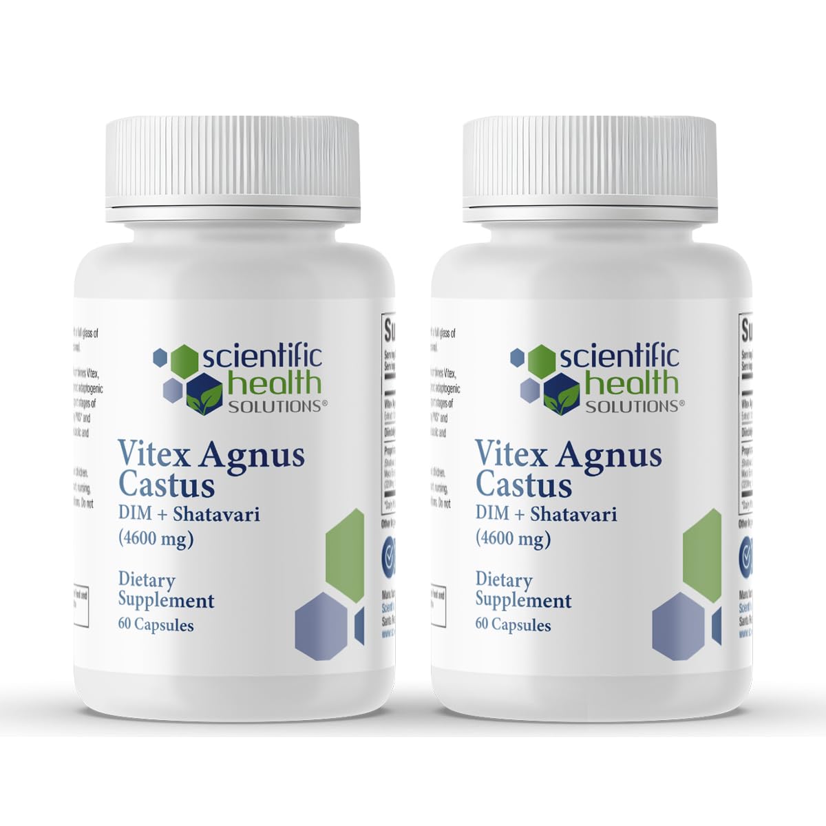 Scientific Health Solutions Vitex + DIM + Shatavari Hormone Balance Supplement – PMS, Menopause & Cycle Support for Women – Adaptogenic Complex with Maca, Ashwagandha, Dandelion – Vegan (2-Pack) - TrustMedUSA
