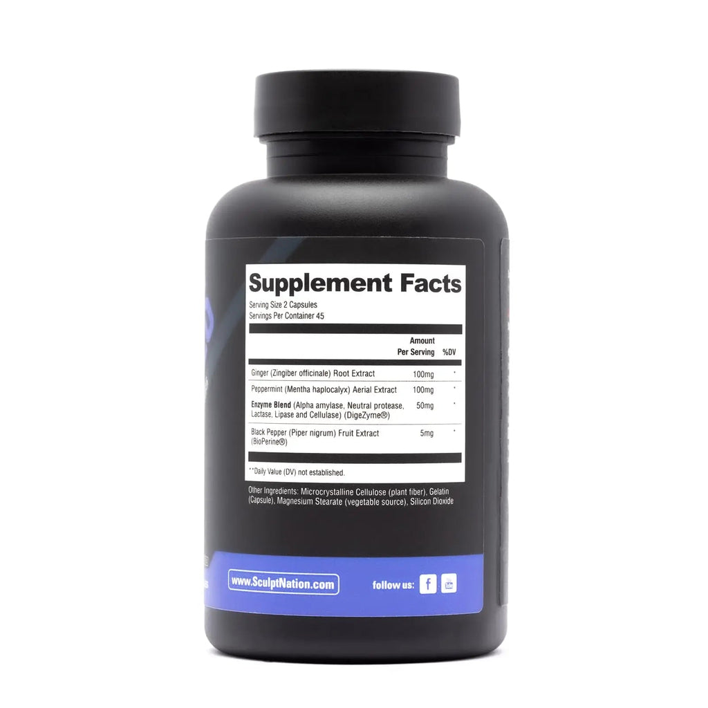 Sculpt Nation by V Shred Digestive Enzymes - Multi Enzyme for Digestion and Gut Health - TrustMedUSA