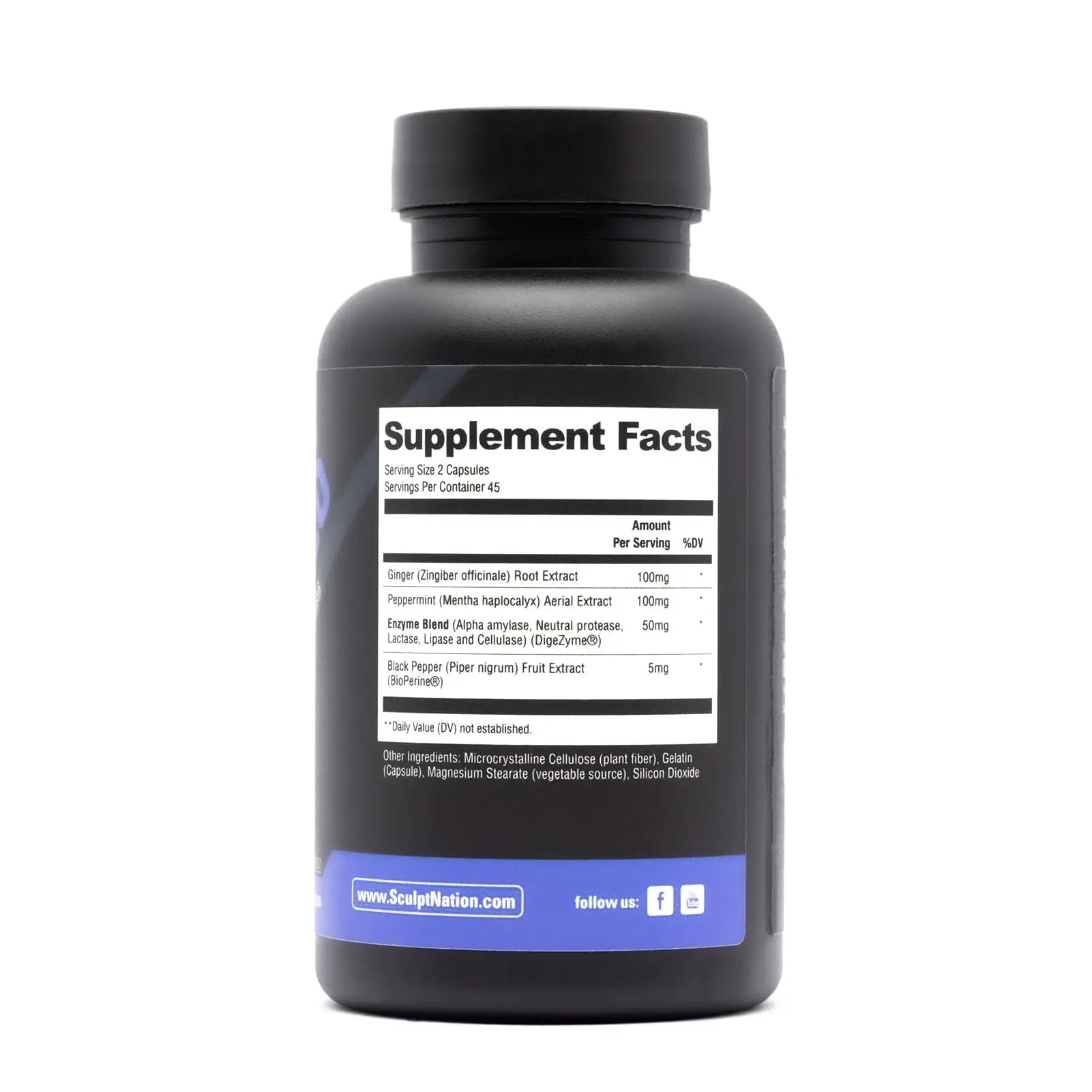 Sculpt Nation by V Shred Digestive Enzymes - Multi Enzyme for Digestion and Gut Health - TrustMedUSA